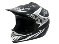 Kask AWINA TN-8696 MINI enduro czarny mat (47-48cm / S junior)