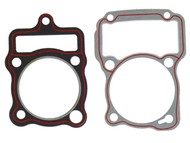 Komplet uszczelek góry silnika ROMET, JUNAK, BARTON, ZIPP, KINROAD, ZONGSHEN 200cm3, Ø63,50mm, powietrze (CG200)