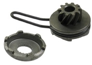 Zębatka rozruchu nożnego YAMAHA, APRILIA, MBK 50cm3 - skutery z silnikiem MINARELLI + podkładka koronowa Ø13mm, 17 zębów