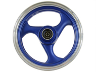 Koło 13" x 3,50 (felga) - chińskie skutery 50/125/150cm3 (przód, aluminiowa, niebieska)