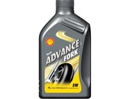 Olej SHELL Advance FORK  5W - półsyntetyczny olej do amortyzatorów i teleskopów - opakowanie 1 litr