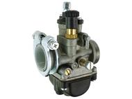 Gaźnik APRILIA, RIEJU, YAMAHA, PEUGEOT i inne motorowery z silnikiem AM6 - gardziel 21,0mm, ssanie ręczne, króciec wewnętrzny (PHBG 21)