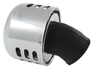 Filtr powietrza stożek obudowa CHROM - łącznik wygięty 45º ø30mm