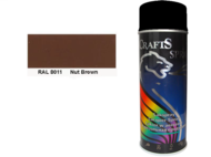Lakier kolor brązowy RAL-8011, 400ml
