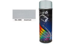 Lakier kolor aluminium RAL-9006, 400ml
