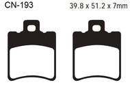 Klocki hamulcowe CN-193 (FA193, MCB696) - APRILIA, DERBI, GILERA, HONDA, PEUGEOT ...