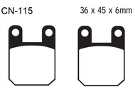 Klocki hamulcowe CN-115 (FA115, MCB535) - APRILIA, GILERA, SUZUKI, PEUGEOT, PIAGGIO, YAMAHA ...