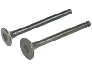 Zawór głowicy GY6  50/80cm3 - komplet, ssący + wydechowy, wersja 1 (standard) - skutery z silnikiem 4T 50/80cm3 - Romet, Router, Barton, Junak, Motobi, Moto Ventus, Kingway, Zipp i inne
