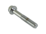 Śruba montażowa  M6 / długość  35mm/41mm / na klucz 8mm z kołnierzem, ocynk