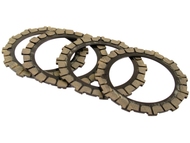 Tarcza cierna sprzęgła SIMSON S51, SR50 - grubość 3,0mm - 4 sztuki,  komplet do standardowego sprzęgła 4-ro tarczowego