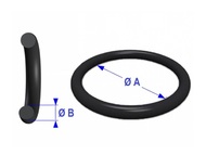 Oring gumowy   9,0mm x 1,4mm - wałka zmiany biegów WSK 125 M06, B1, B3, Gil, Bąk, Lelek, Kos; WFM 125