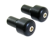 Końcówki - ciężarki kierownicy uniwersalne WM-33372 CZARNE (Ø28mm/21mm)