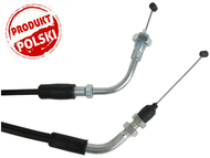 Linka gazu GY6  50/80 - mocowanie gwint M10, długość 206cm - Kingway MAXIMUS, Moto Ventus MODO