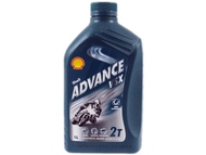 Olej SHELL Advance VSX 2T - półsyntetyczny olej do silników 2-suwowych (1 litr)