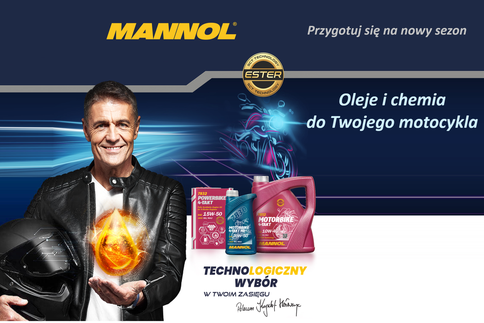 MANNOL Poleca Krzysztof Hołowczyc